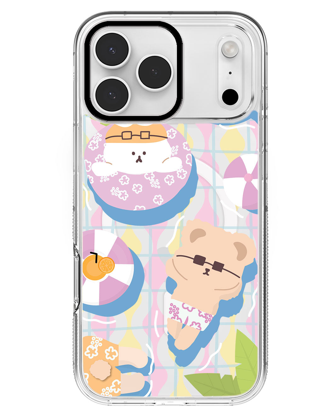 iPhone Rearguard MagSwap - Pool Party Pink