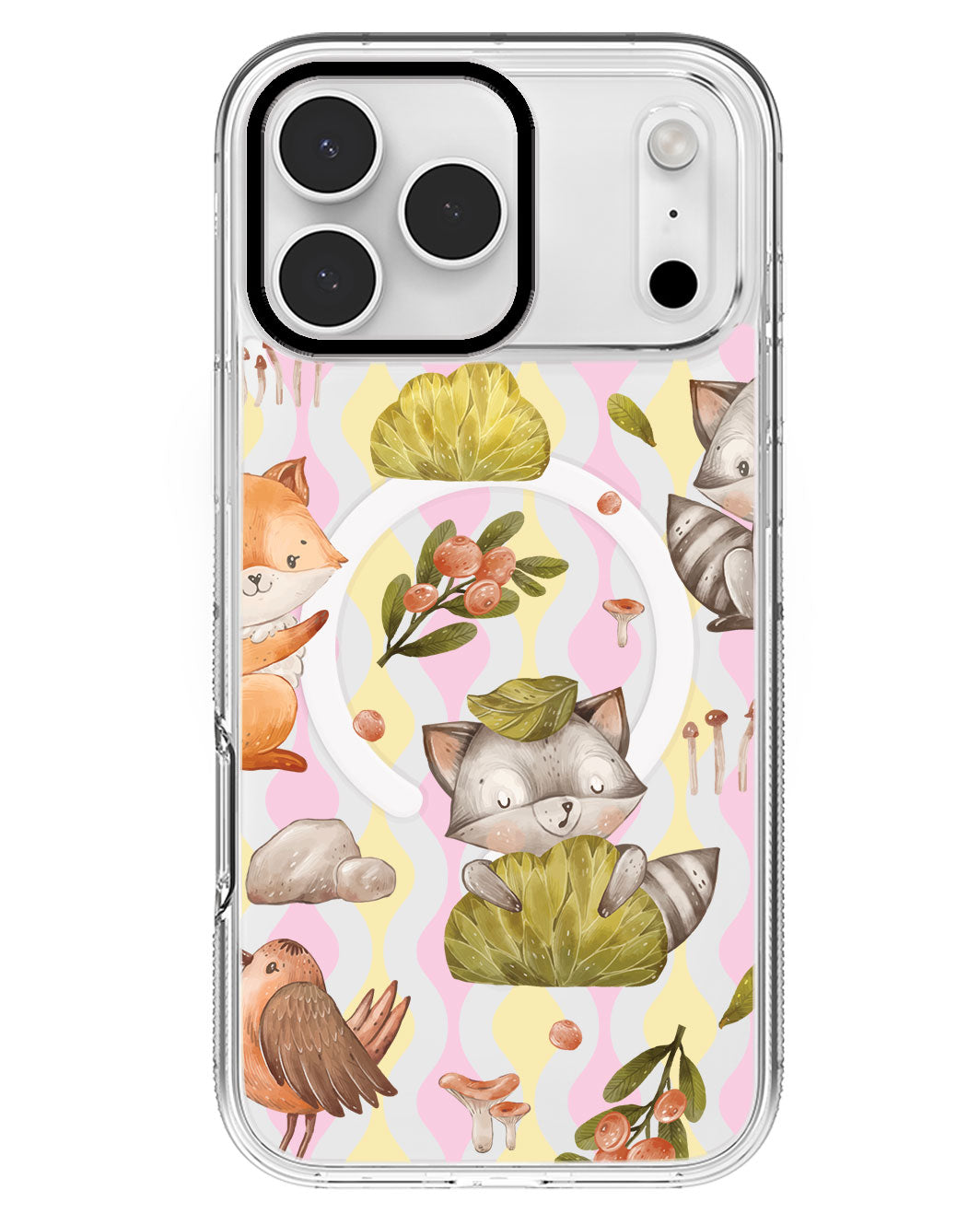 iPhone Rearguard MagSwap - Racoon and Friends