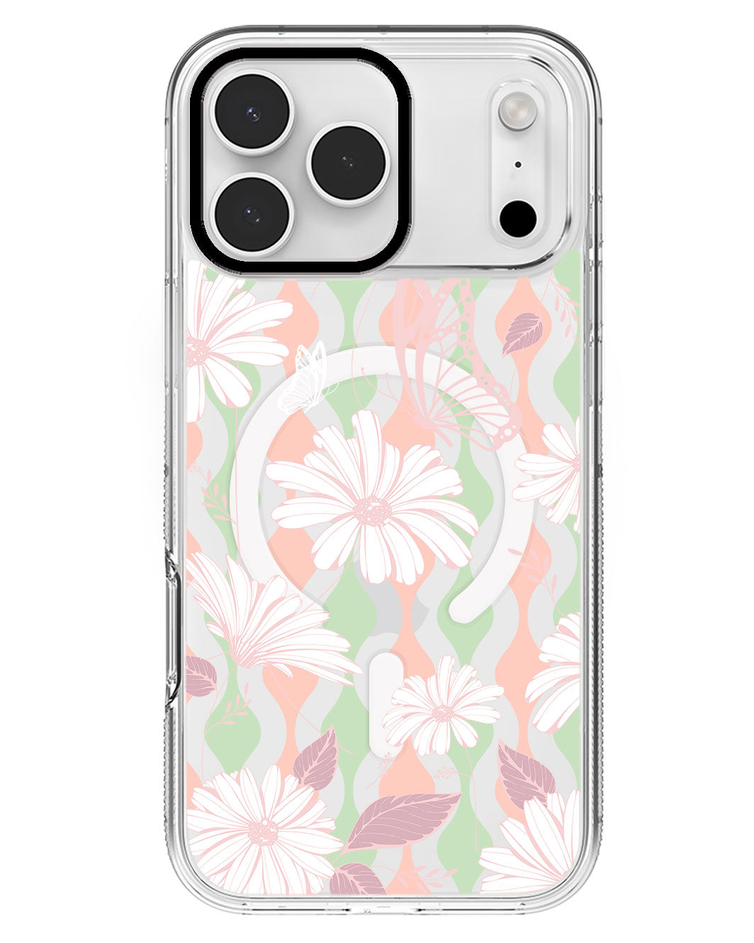 iPhone Rearguard MagSwap - Butterfly & Daisy