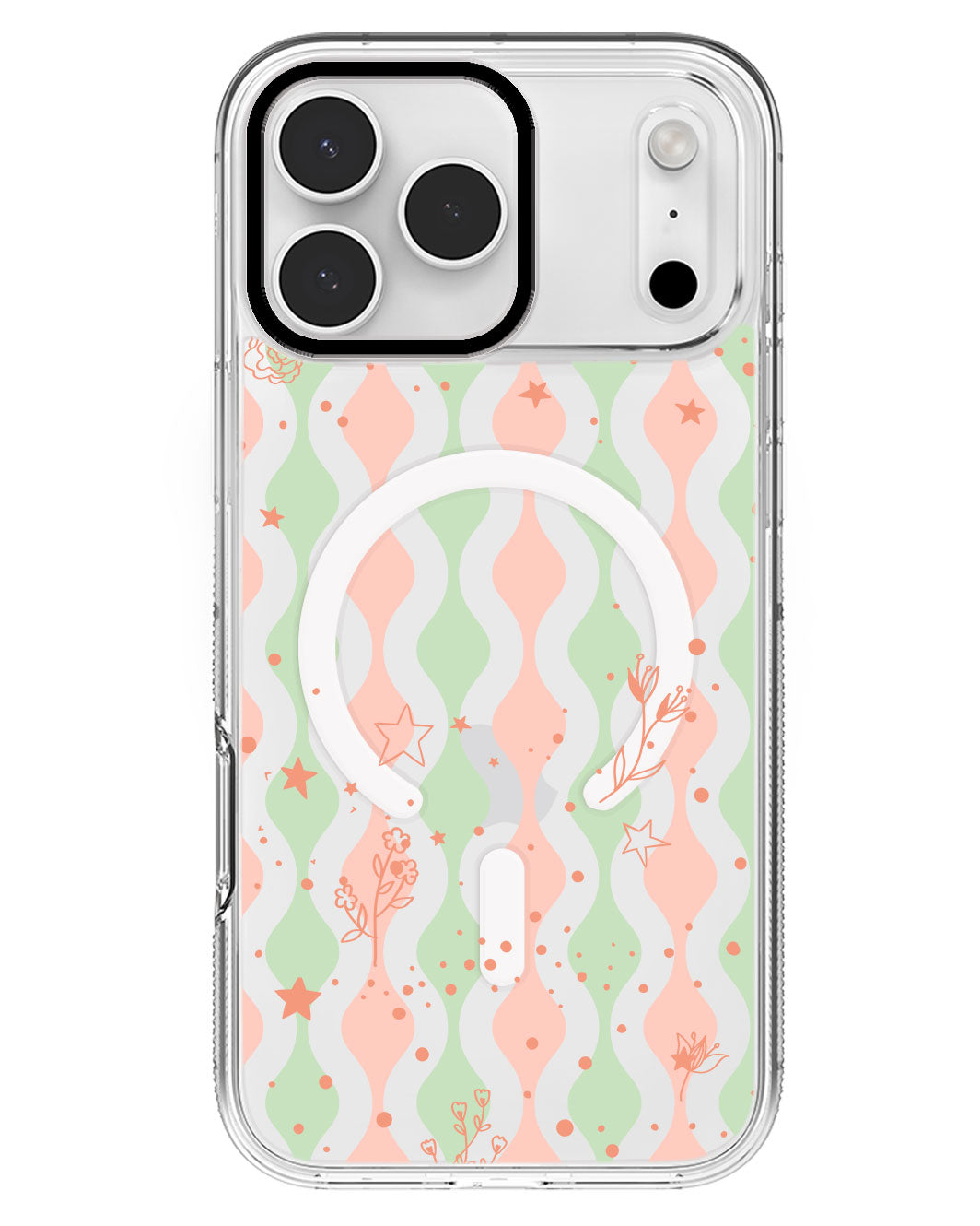 iPhone Rearguard MagSwap - Coral Constellation
