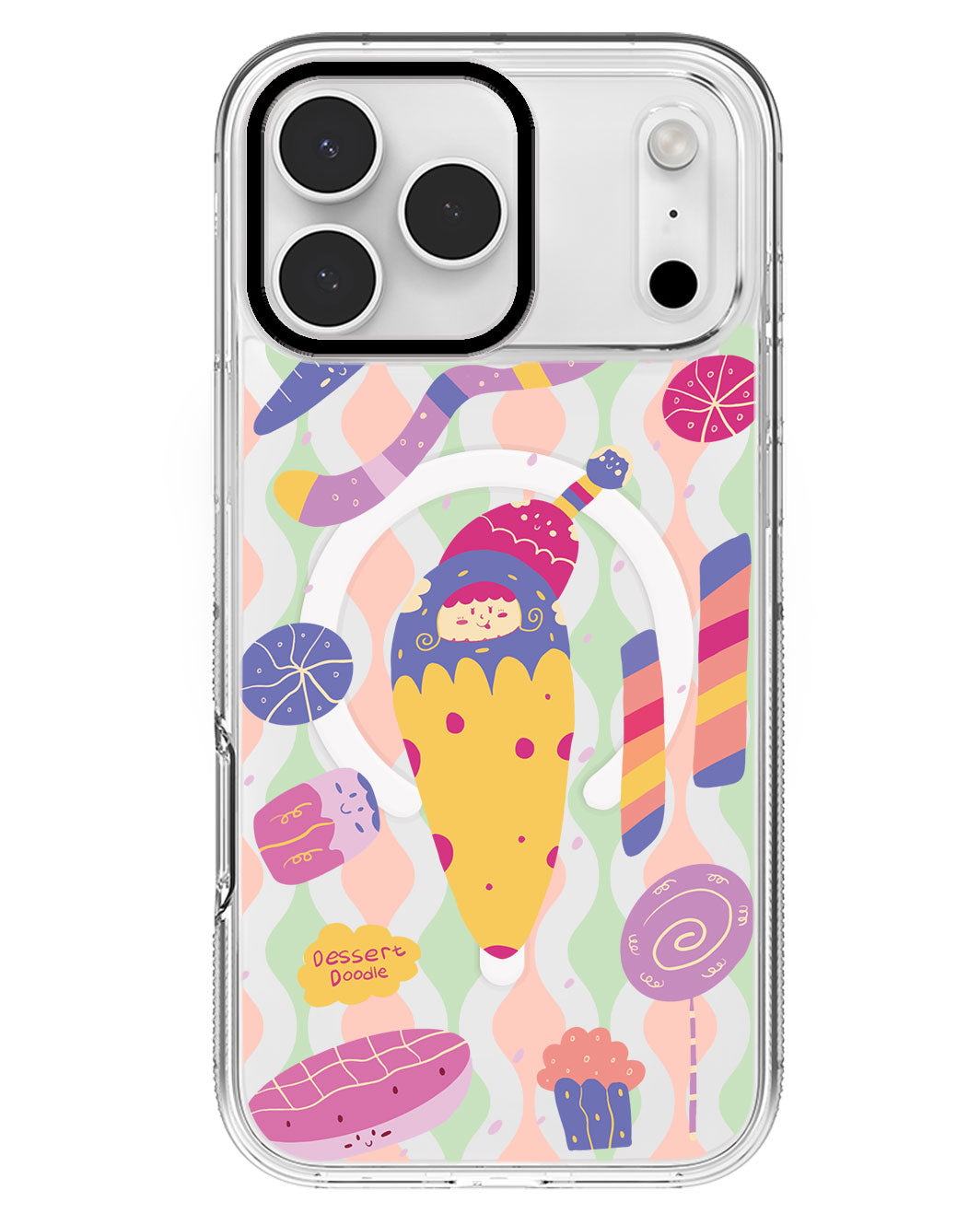 iPhone Rearguard MagSwap - Dessert Doodle