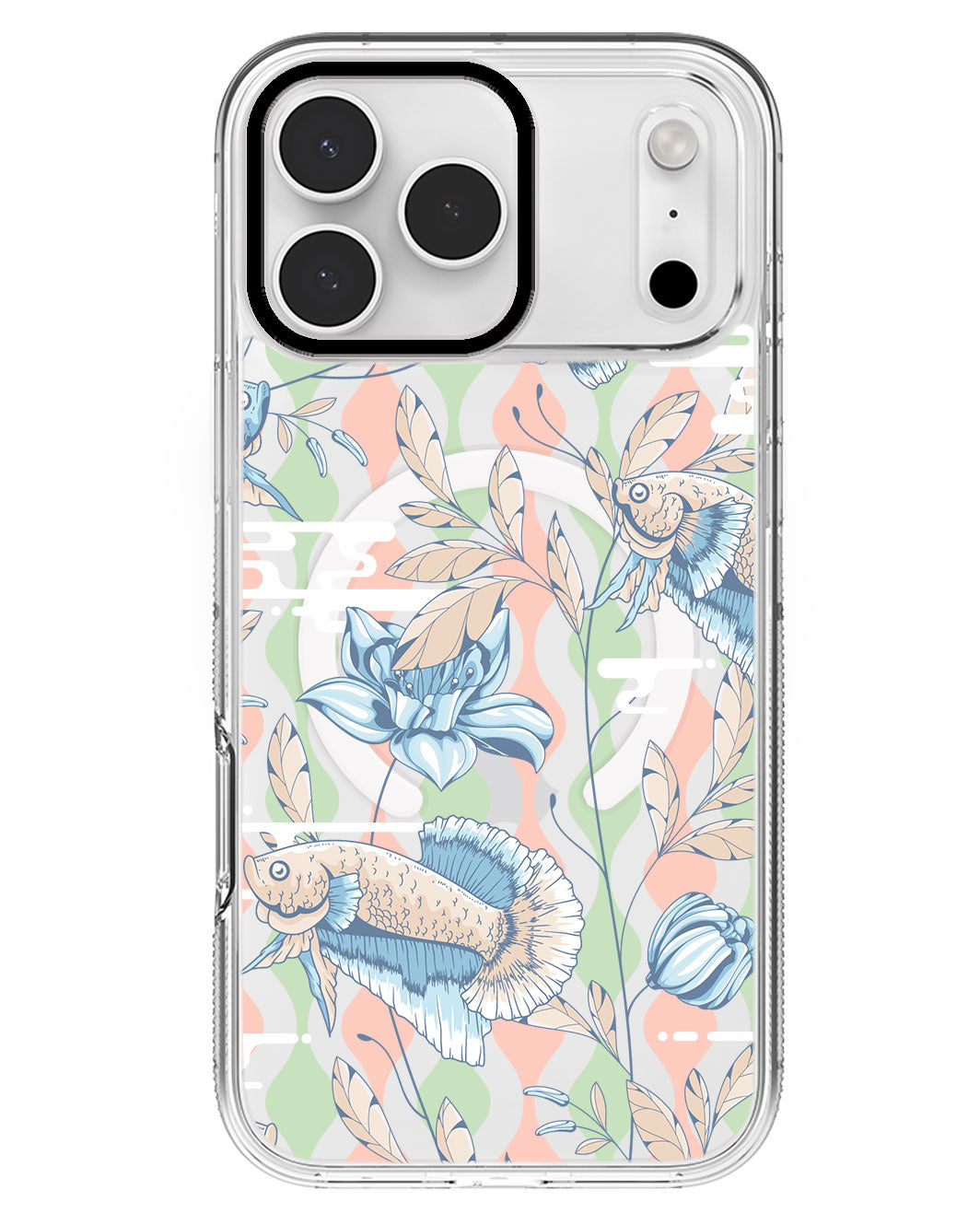 iPhone Rearguard MagSwap - Fish & Floral 4.0