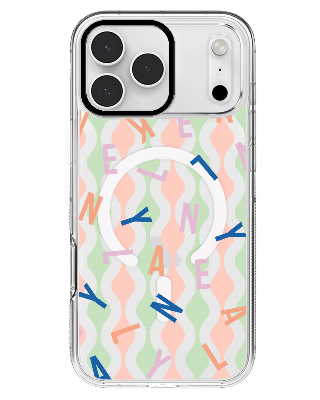 iPhone Rearguard MagSwap - CUSTOM MONOGRAM 1.0 Rainbow
