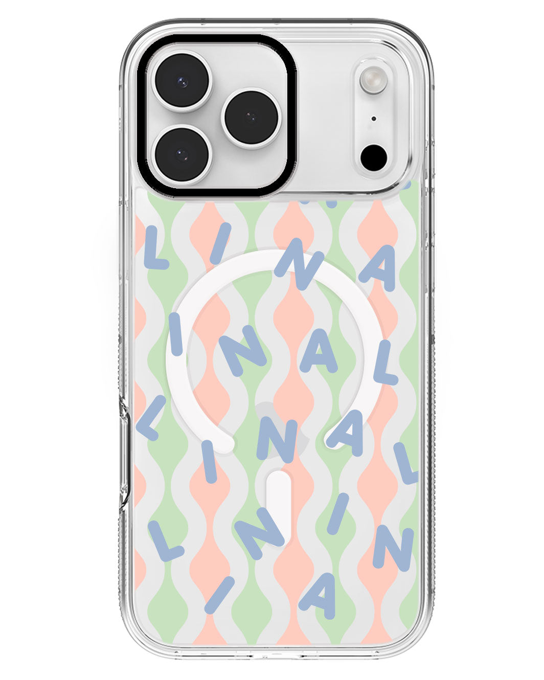 iPhone Rearguard MagSwap - CUSTOM MONOGRAM 2.0 Blue