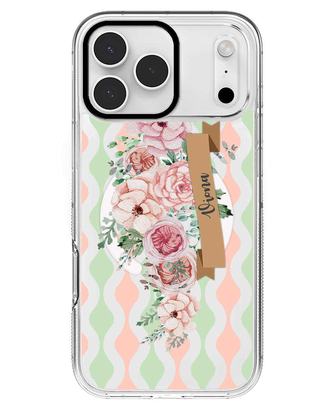 iPhone Rearguard MagSwap - Peony
