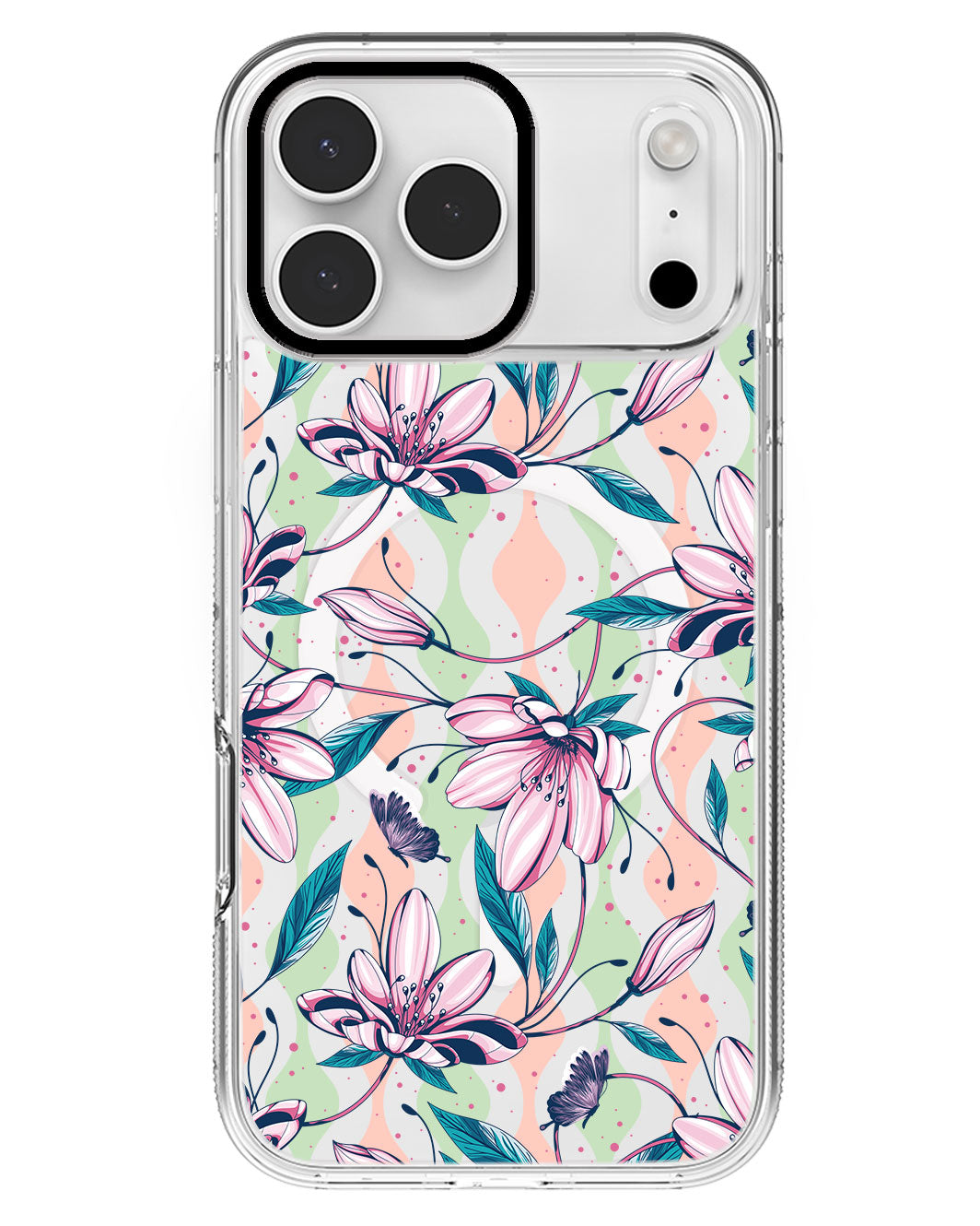 iPhone Rearguard MagSwap - Pink Tulip