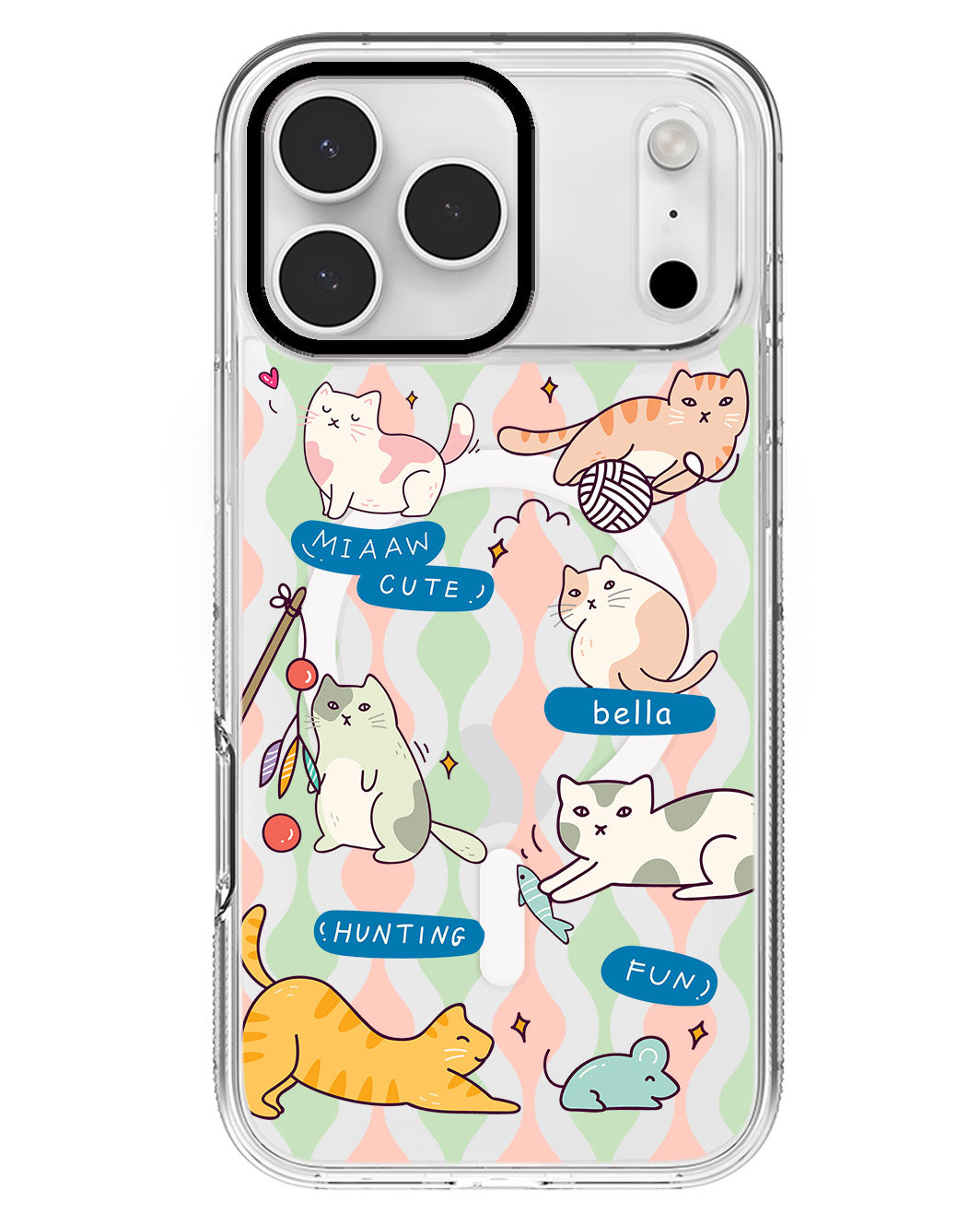 iPhone Rearguard MagSwap - Playful Cat 2.0
