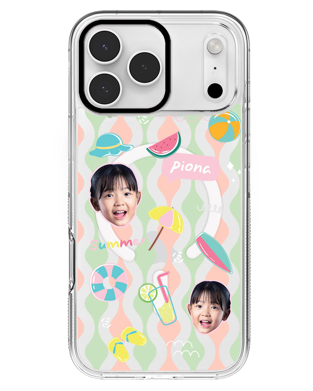iPhone Rearguard MagSwap - Face Grid Summer