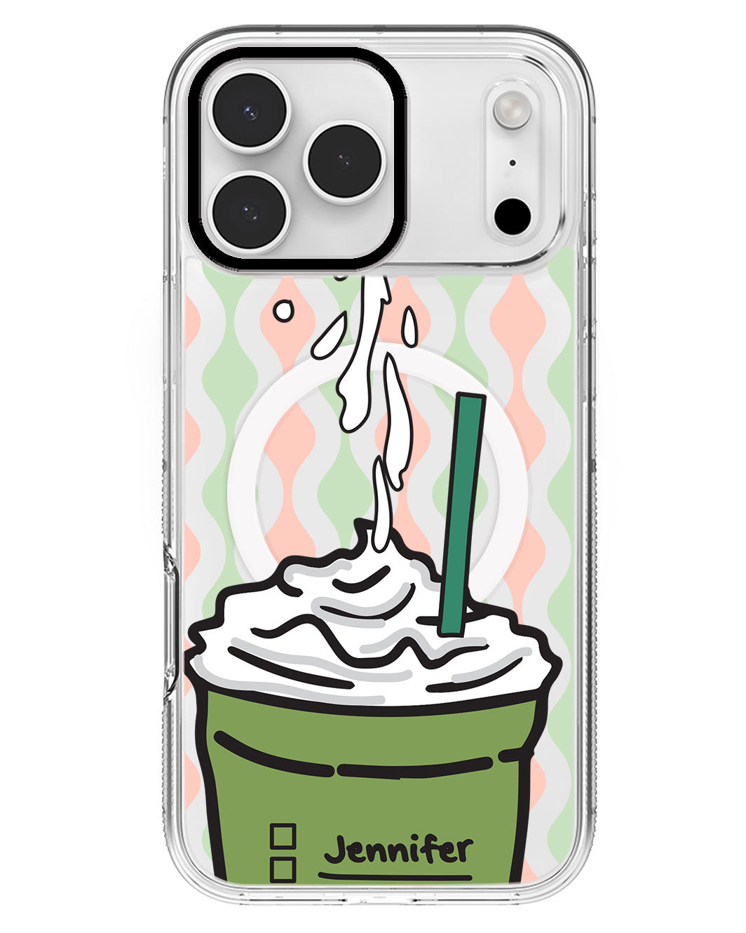 iPhone Rearguard MagSwap - Matcha Frappe