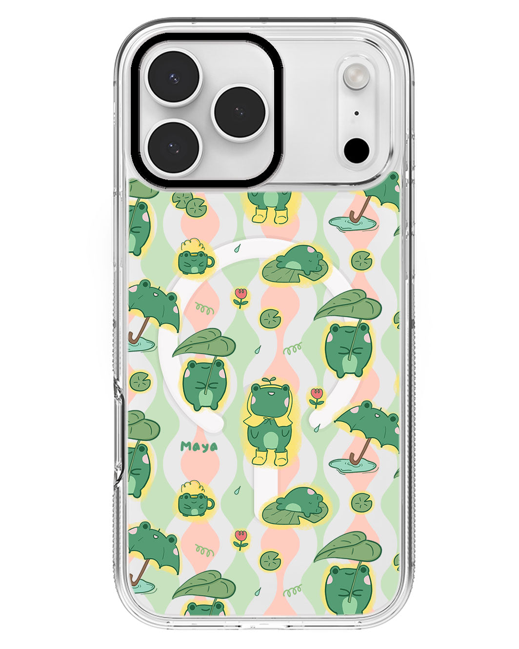 iPhone Rearguard MagSwap - Happy Rain