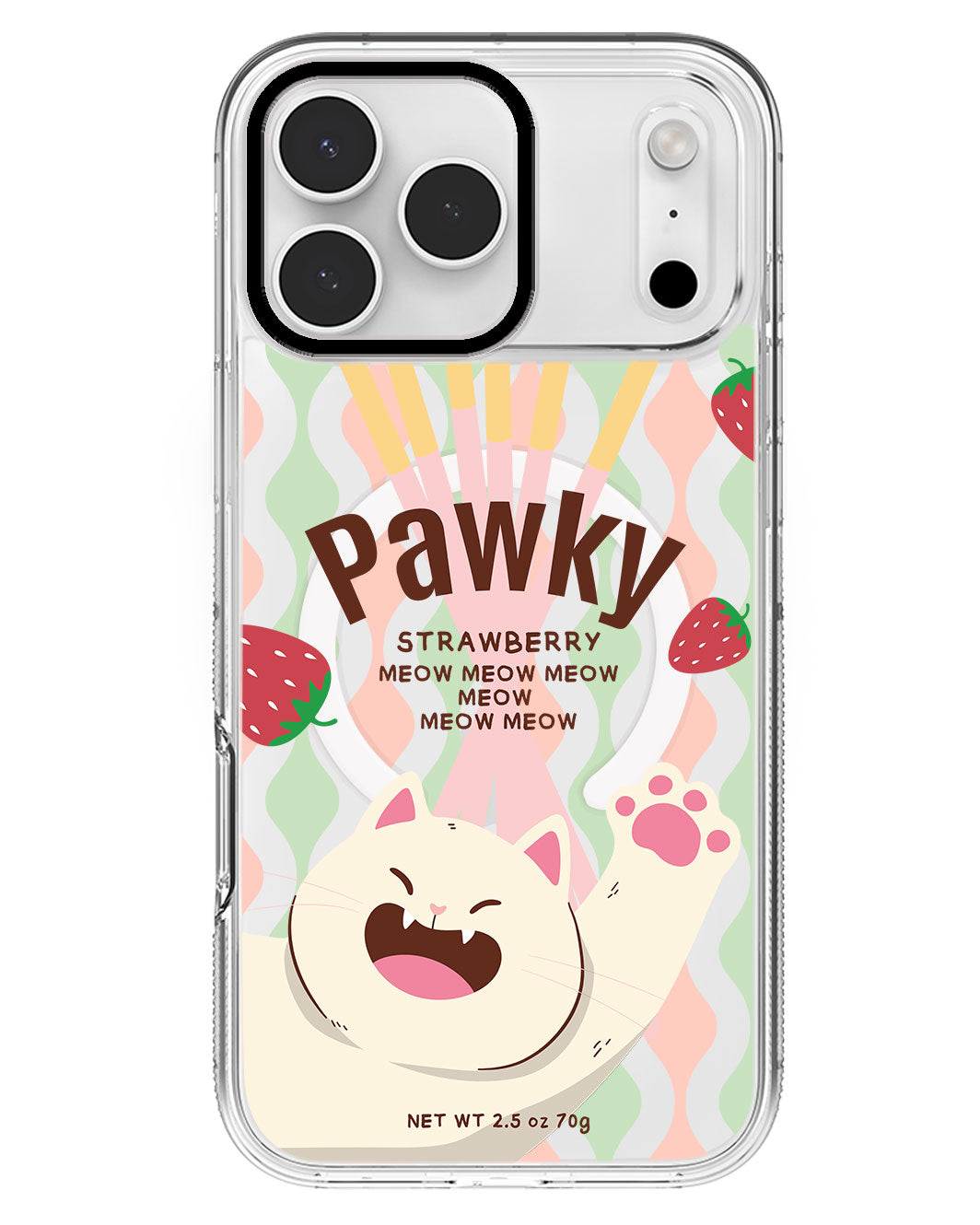 iPhone Rearguard MagSwap - Pawky Cat
