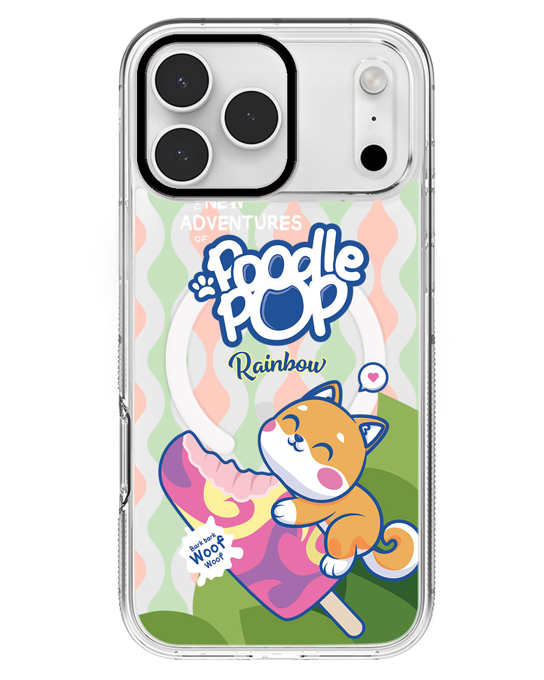iPhone Rearguard MagSwap - Poodle Pop