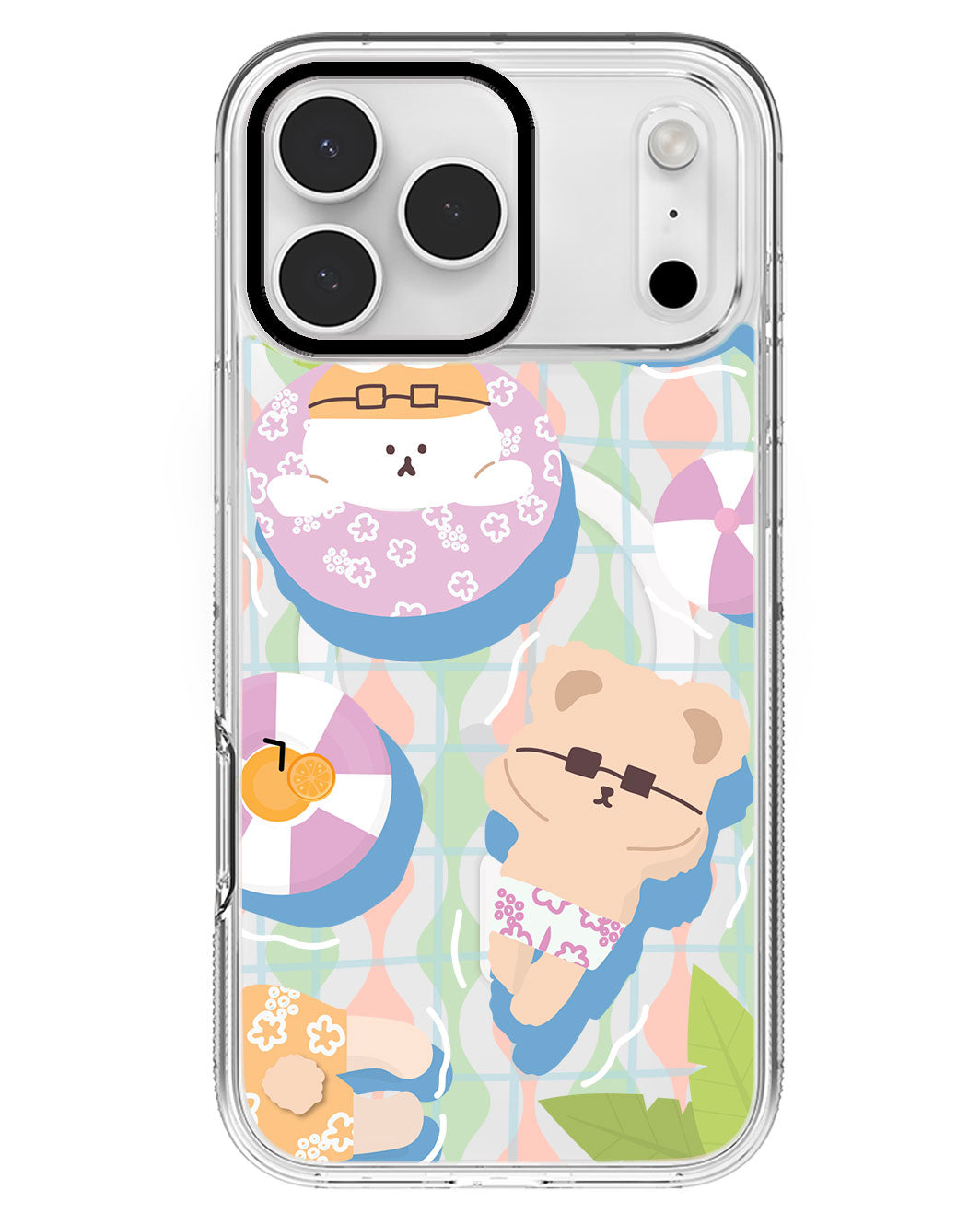 iPhone Rearguard MagSwap - Pool Party Pink