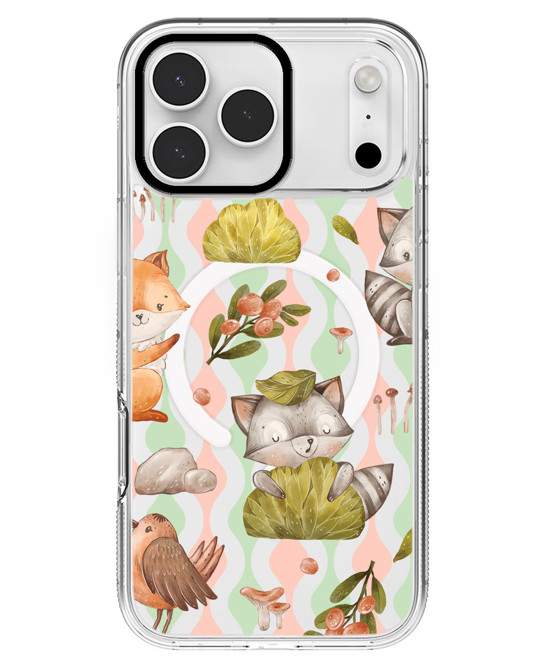 iPhone Rearguard MagSwap - Racoon and Friends