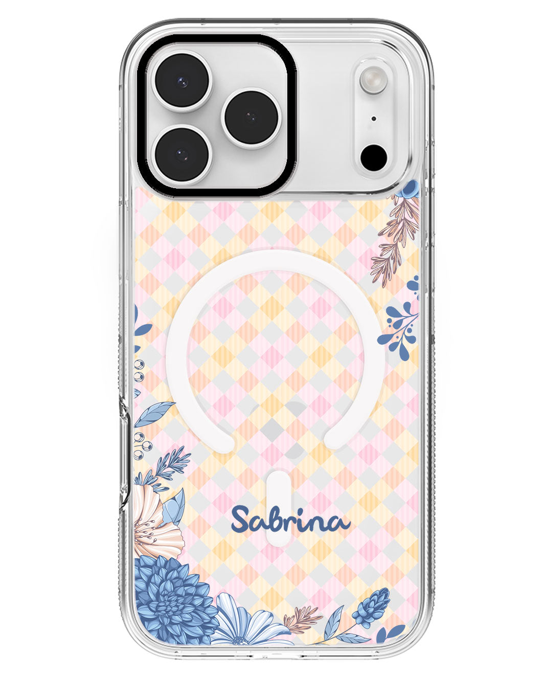 iPhone Rearguard MagSwap - Blue Florals