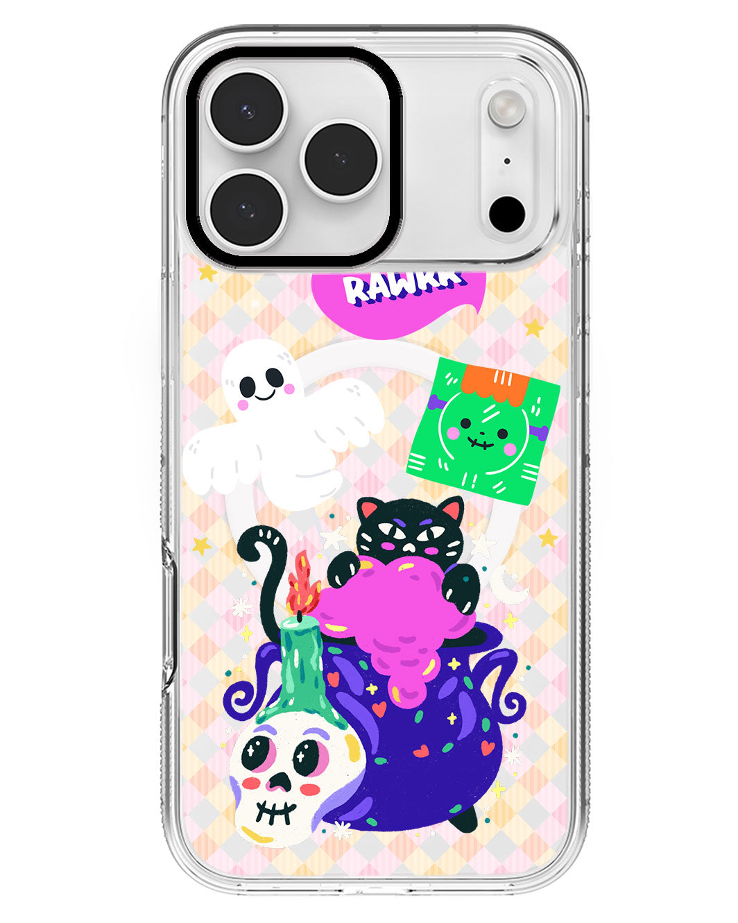 iPhone Rearguard MagSwap - Cat Monster