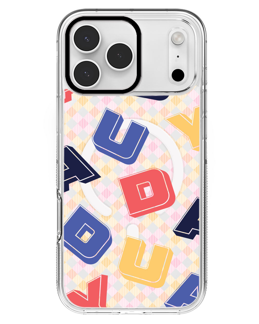 iPhone Rearguard MagSwap - Cool Monogram