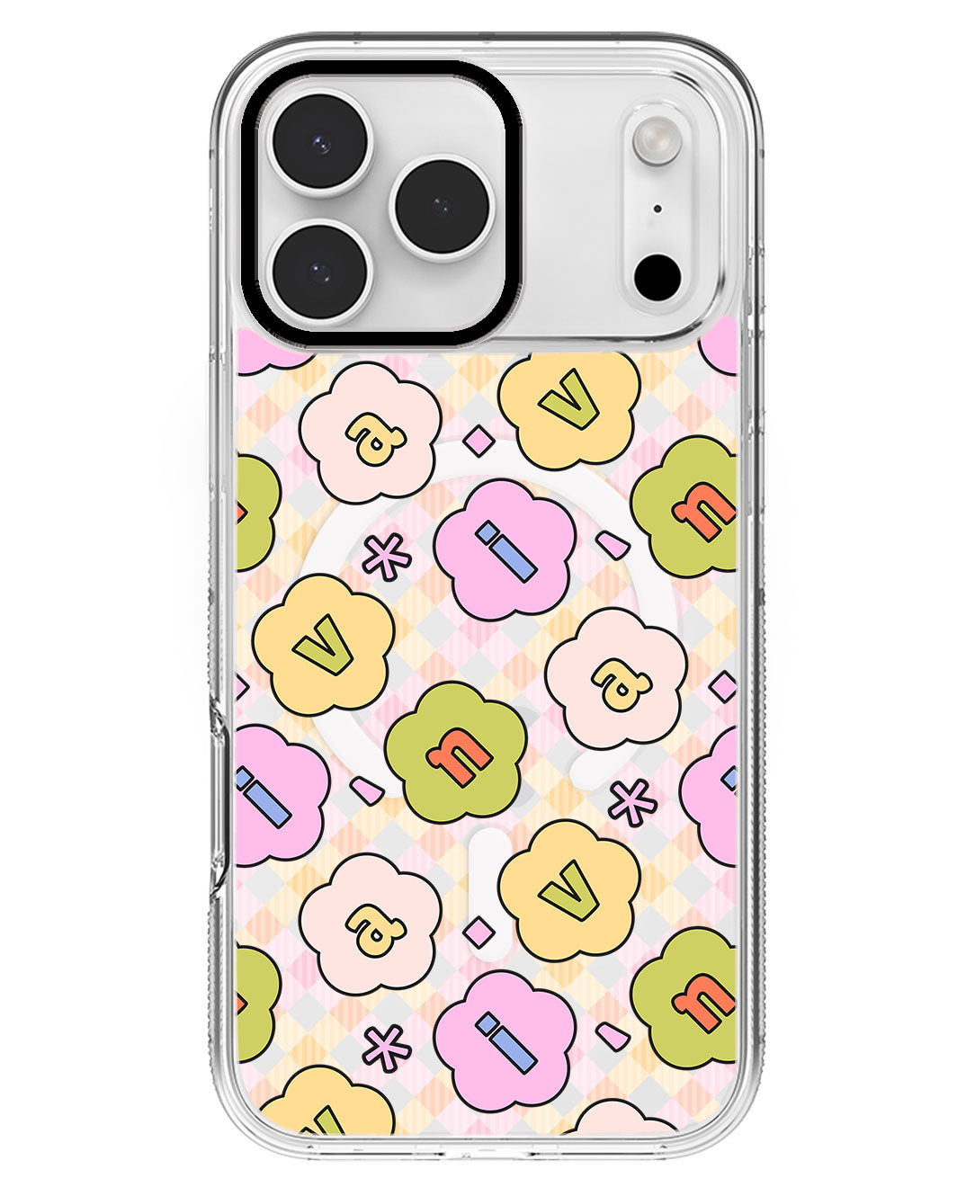 iPhone Rearguard MagSwap - CUSTOM MONOGRAM 3.0 Flower Petals 1.0