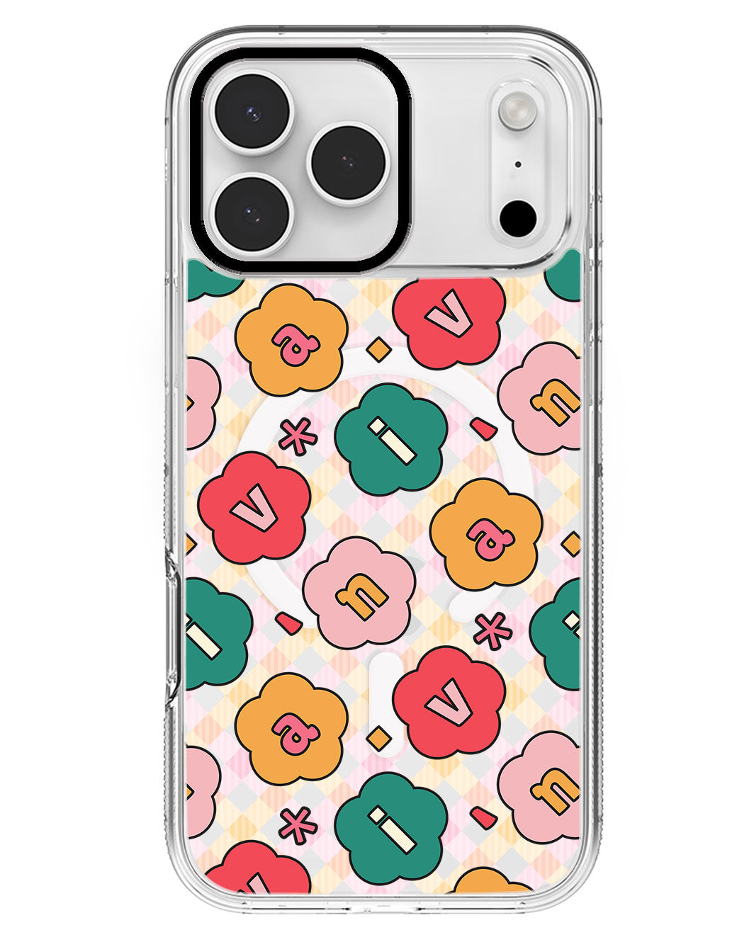 iPhone Rearguard MagSwap - CUSTOM MONOGRAM 3.0 Flower Petals 3.0