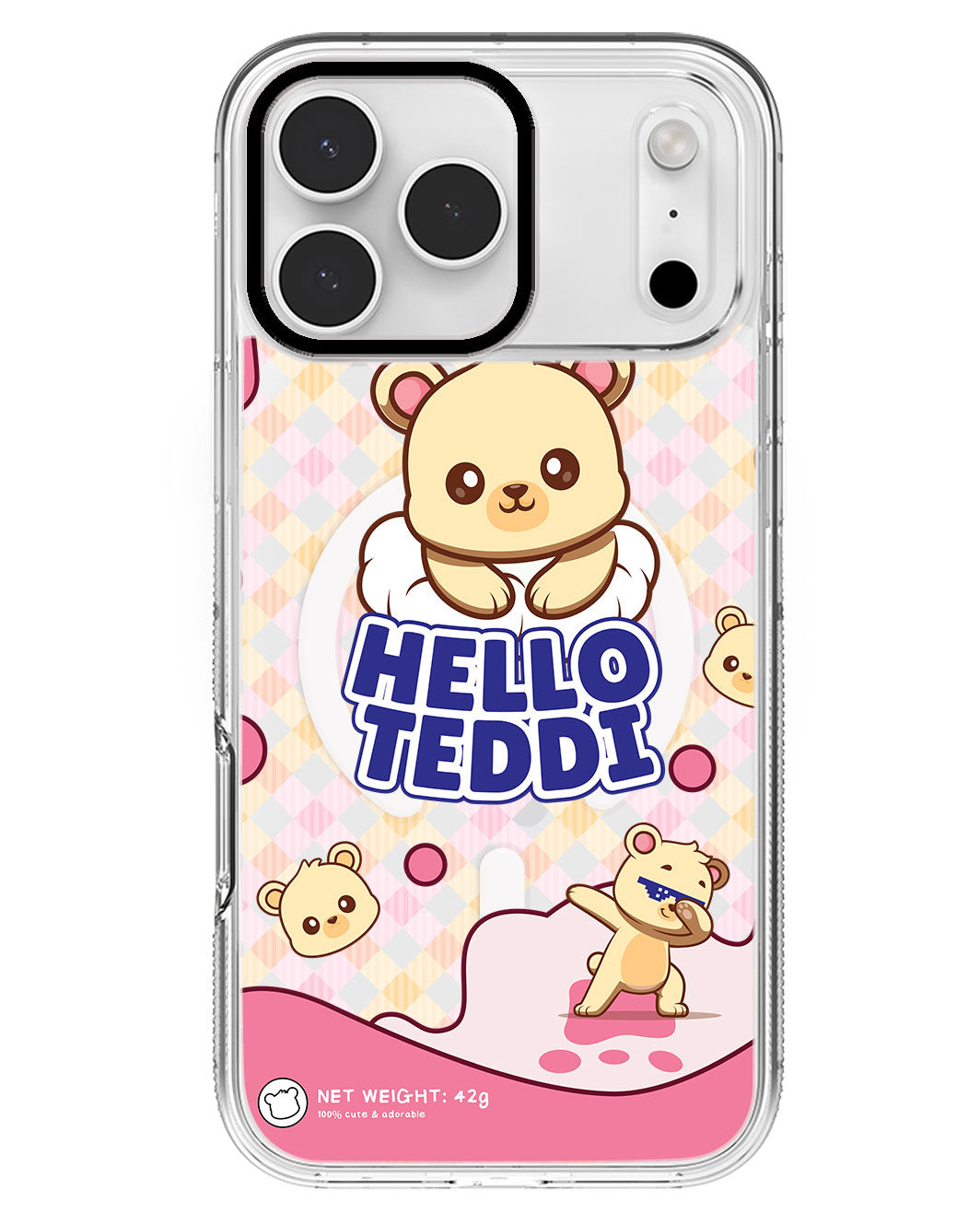 iPhone Rearguard MagSwap - Hello Teddy 2.0