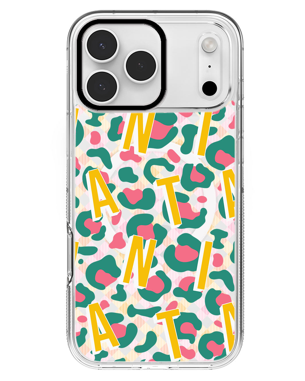 iPhone Rearguard MagSwap - CUSTOM MONOGRAM 3.0 Leopard 4.0