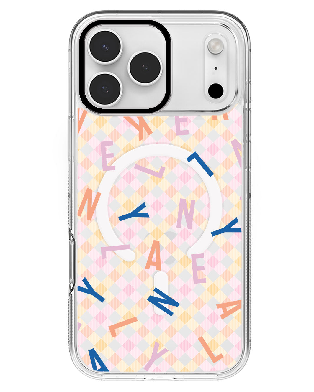 iPhone Rearguard MagSwap - CUSTOM MONOGRAM 1.0 Rainbow
