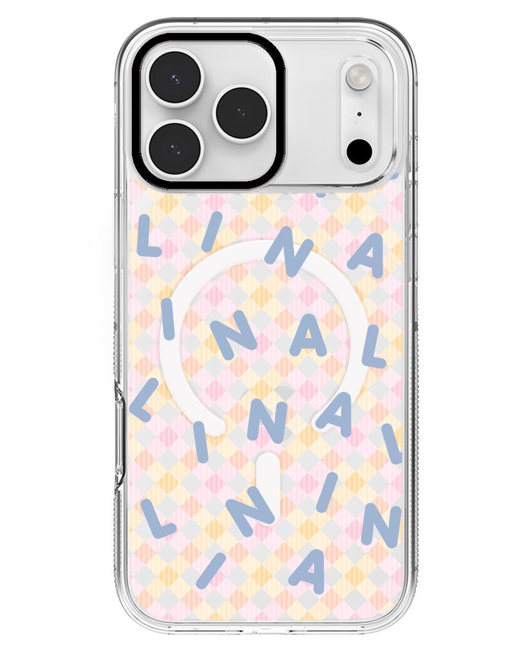 iPhone Rearguard MagSwap - CUSTOM MONOGRAM 2.0 Blue