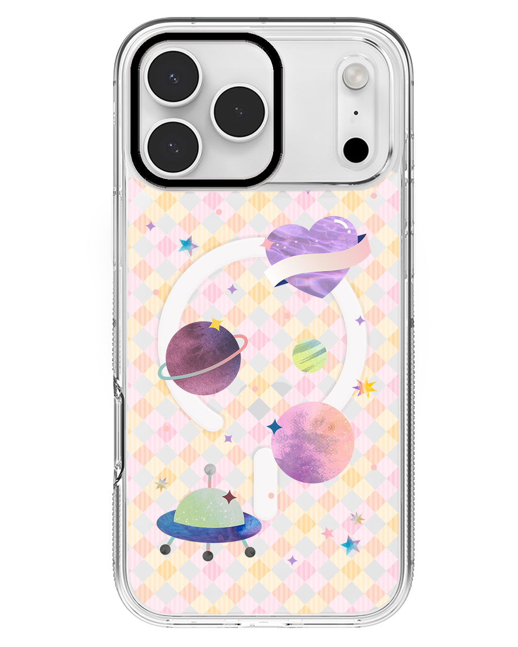 iPhone Rearguard MagSwap - Pink Planet