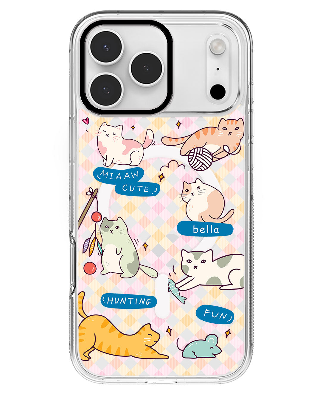 iPhone Rearguard MagSwap - Playful Cat 2.0