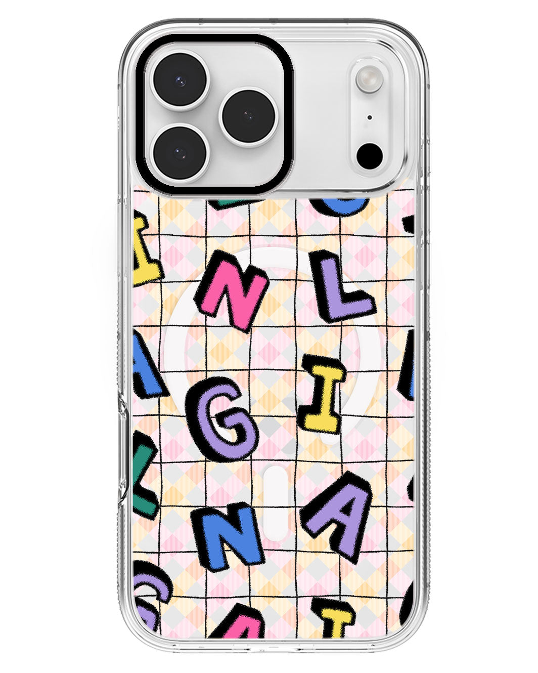iPhone Rearguard MagSwap - Playful Monogram 2.0
