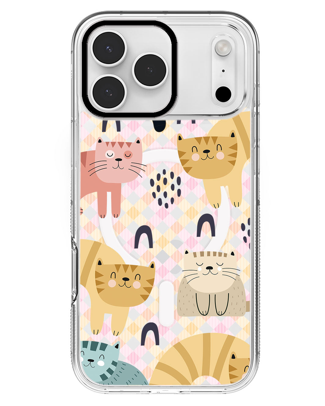 iPhone Rearguard MagSwap - Rainbow Meow