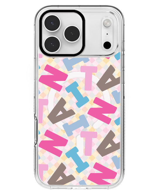 iPhone Rearguard MagSwap - Scattered Monogram 2.0