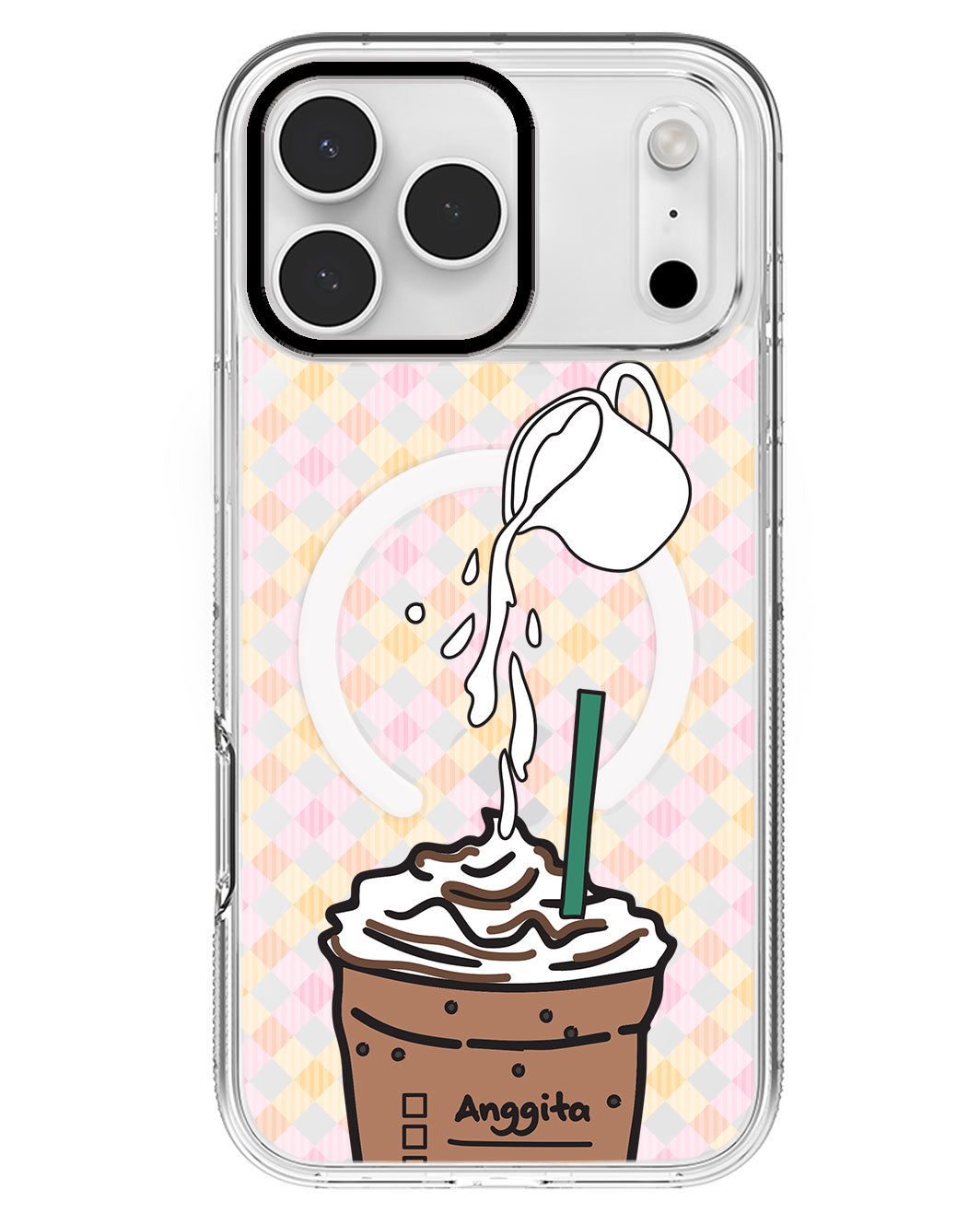 iPhone Rearguard MagSwap - Coffee Frappe