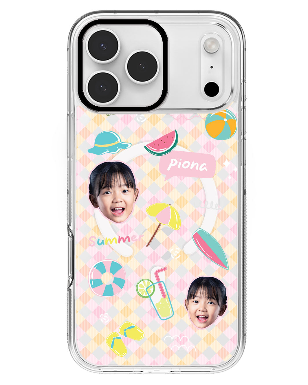 iPhone Rearguard MagSwap - Face Grid Summer