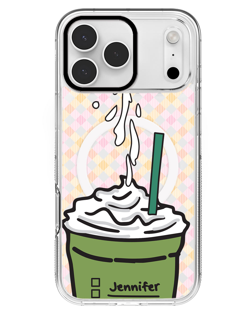 iPhone Rearguard MagSwap - Matcha Frappe