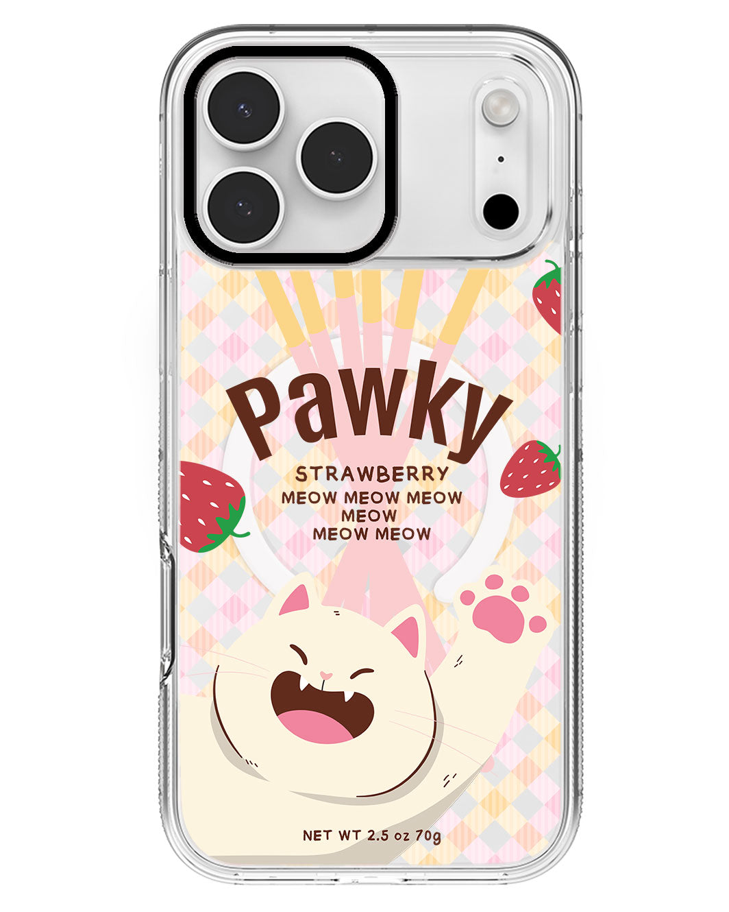 iPhone Rearguard MagSwap - Pawky Cat