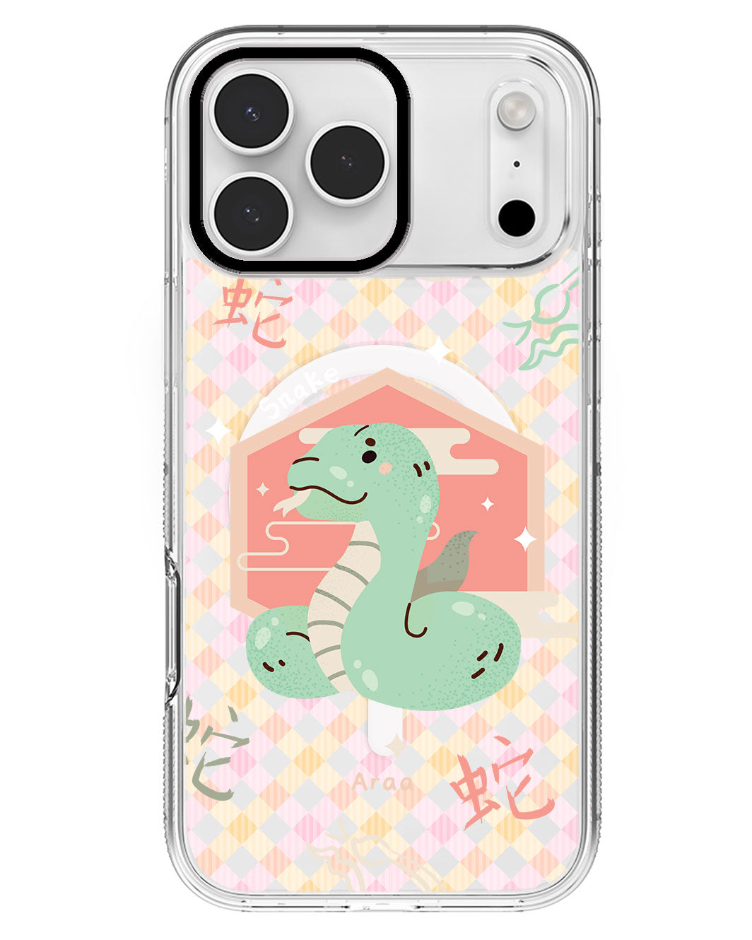 iPhone Rearguard MagSwap - Snake (Chinese Zodiac / Shio)