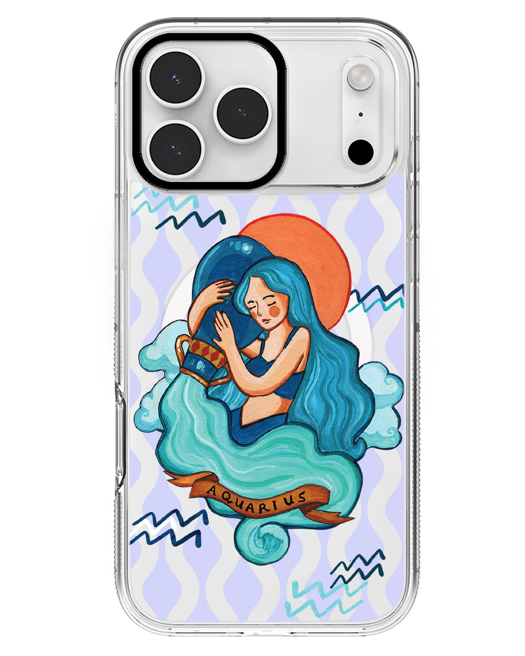 iPhone Rearguard MagSwap - Aquarius