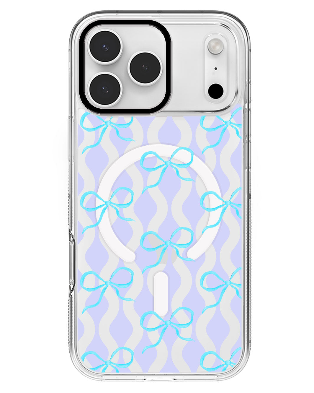 iPhone Rearguard MagSwap - Coquette Blue Bow