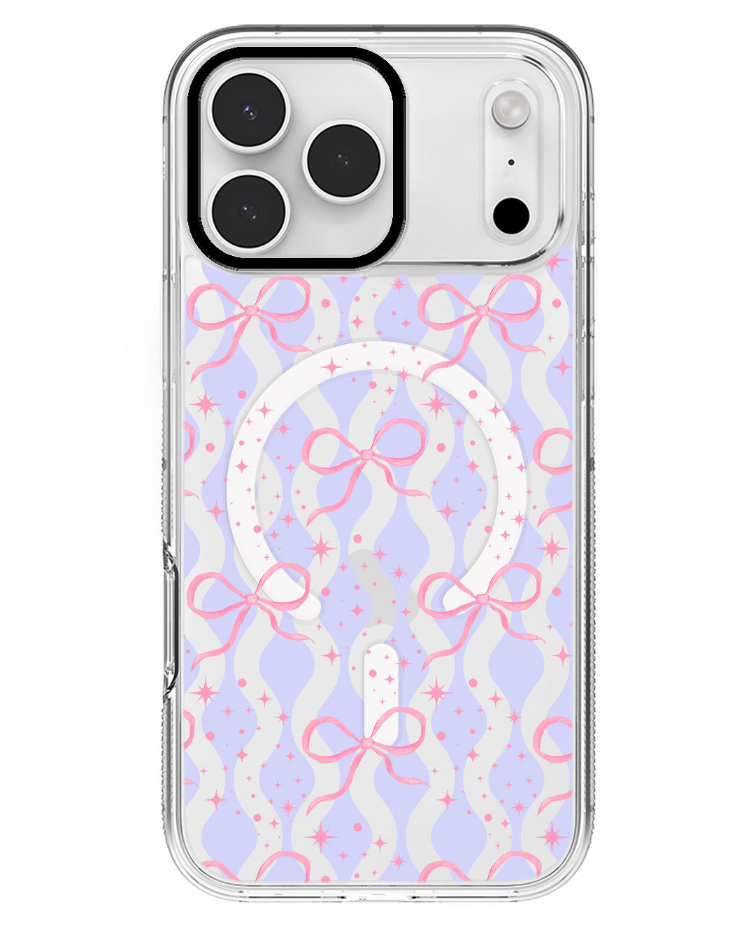iPhone Rearguard MagSwap - Coquette Glittery Bow
