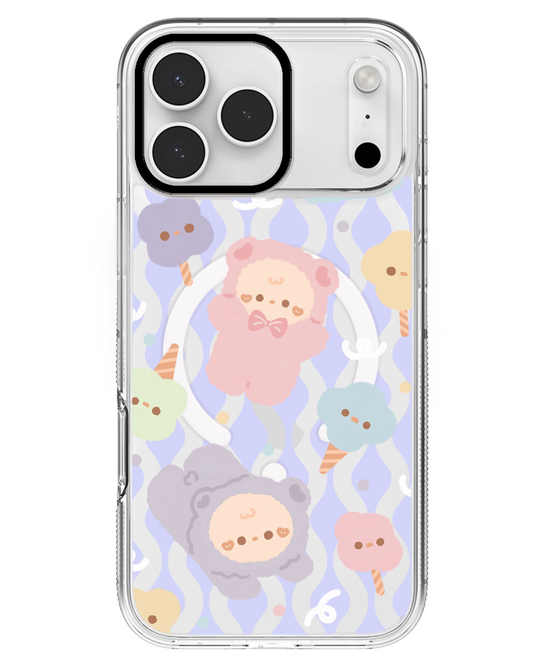 iPhone Rearguard MagSwap - Cotton Teddy