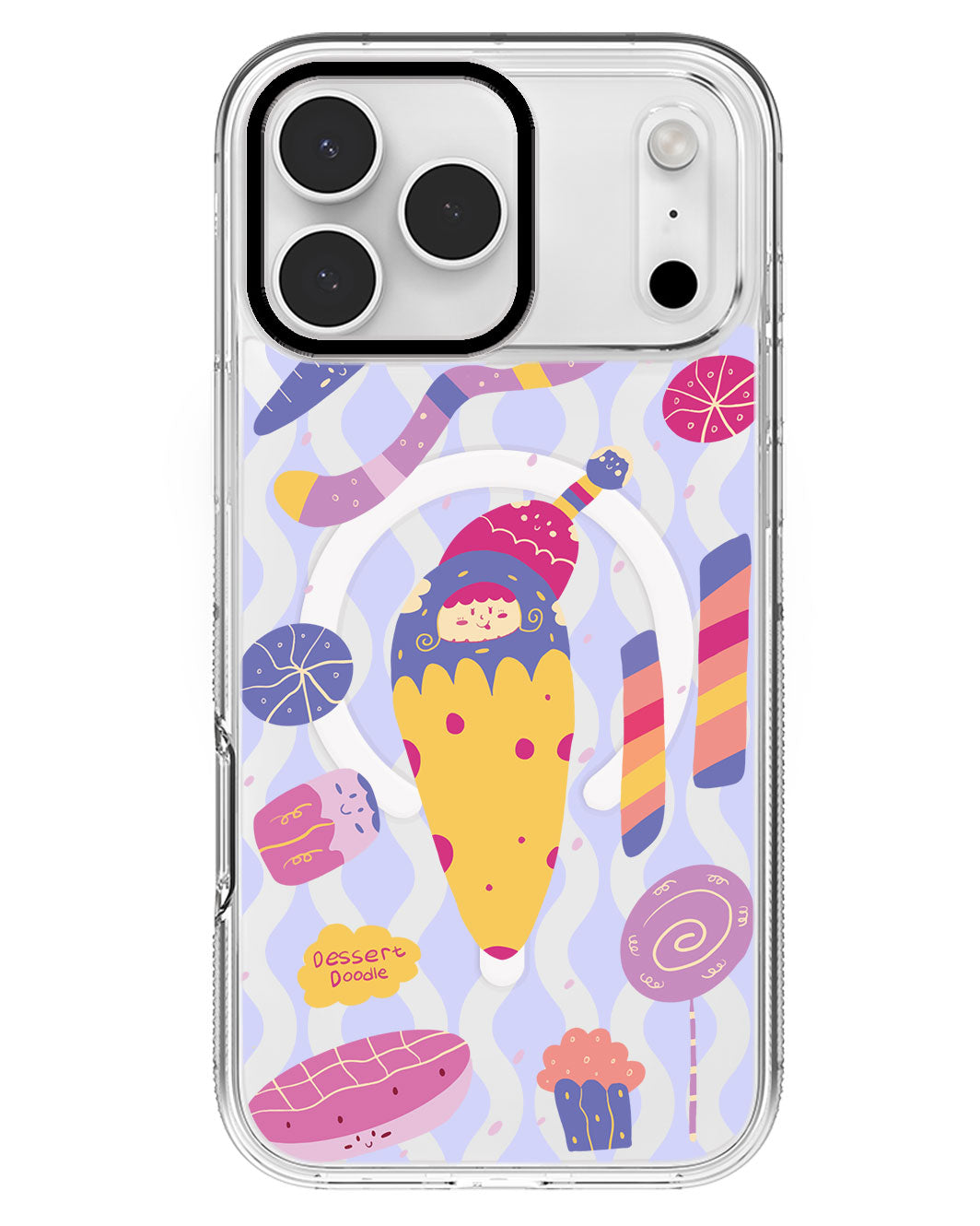 iPhone Rearguard MagSwap - Dessert Doodle