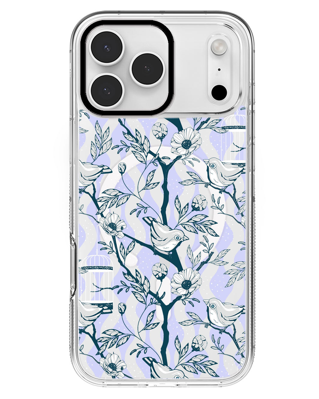 iPhone Rearguard MagSwap - Lovebird Monochrome