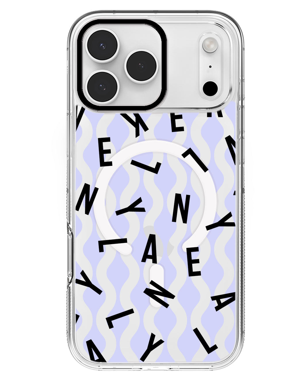 iPhone Rearguard MagSwap - CUSTOM MONOGRAM 2.0 Noir