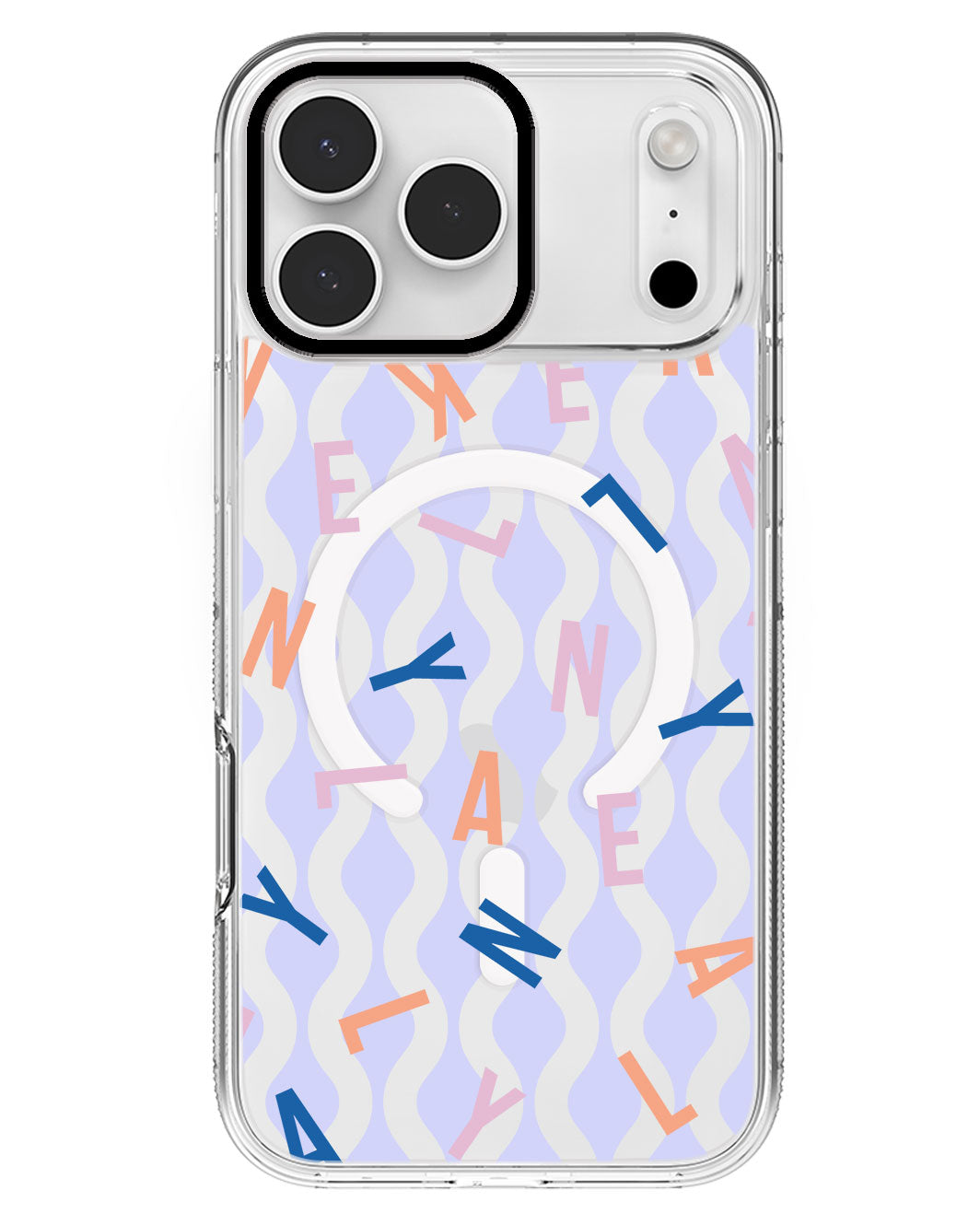 iPhone Rearguard MagSwap - CUSTOM MONOGRAM 1.0 Rainbow