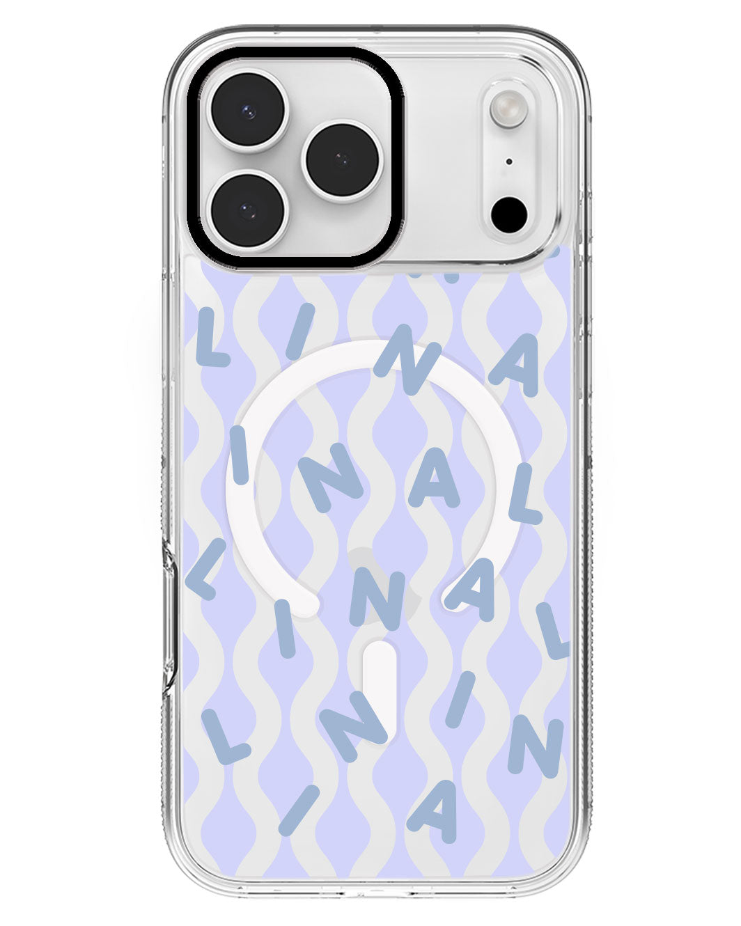 iPhone Rearguard MagSwap - CUSTOM MONOGRAM 2.0 Blue