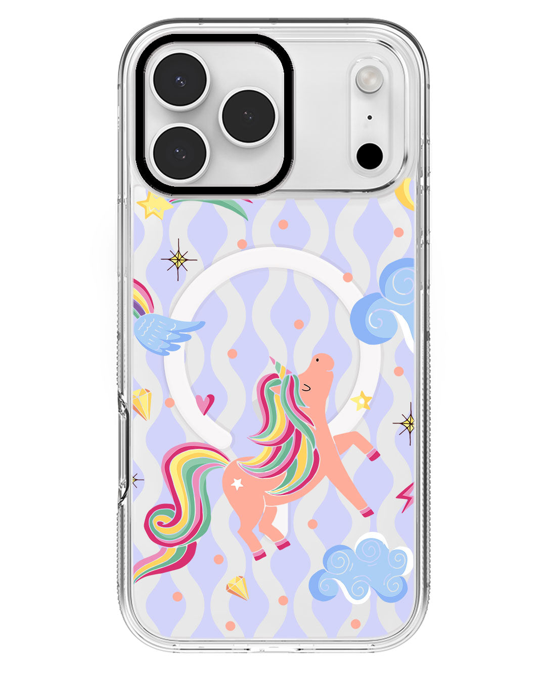 iPhone Rearguard MagSwap - Pegasus in Fairytale