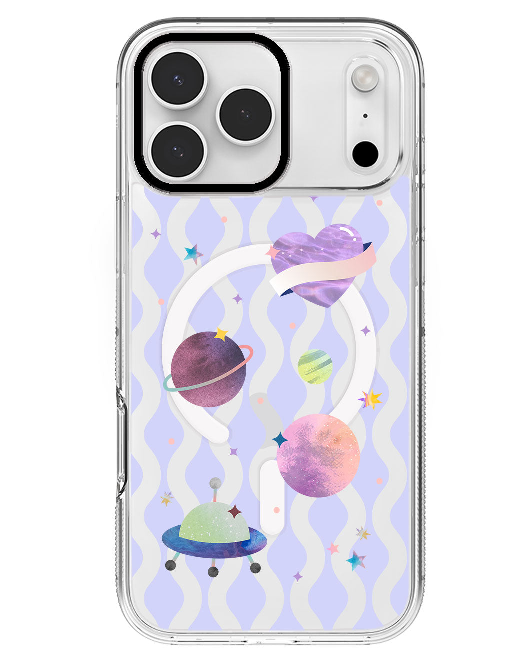 iPhone Rearguard MagSwap - Pink Planet