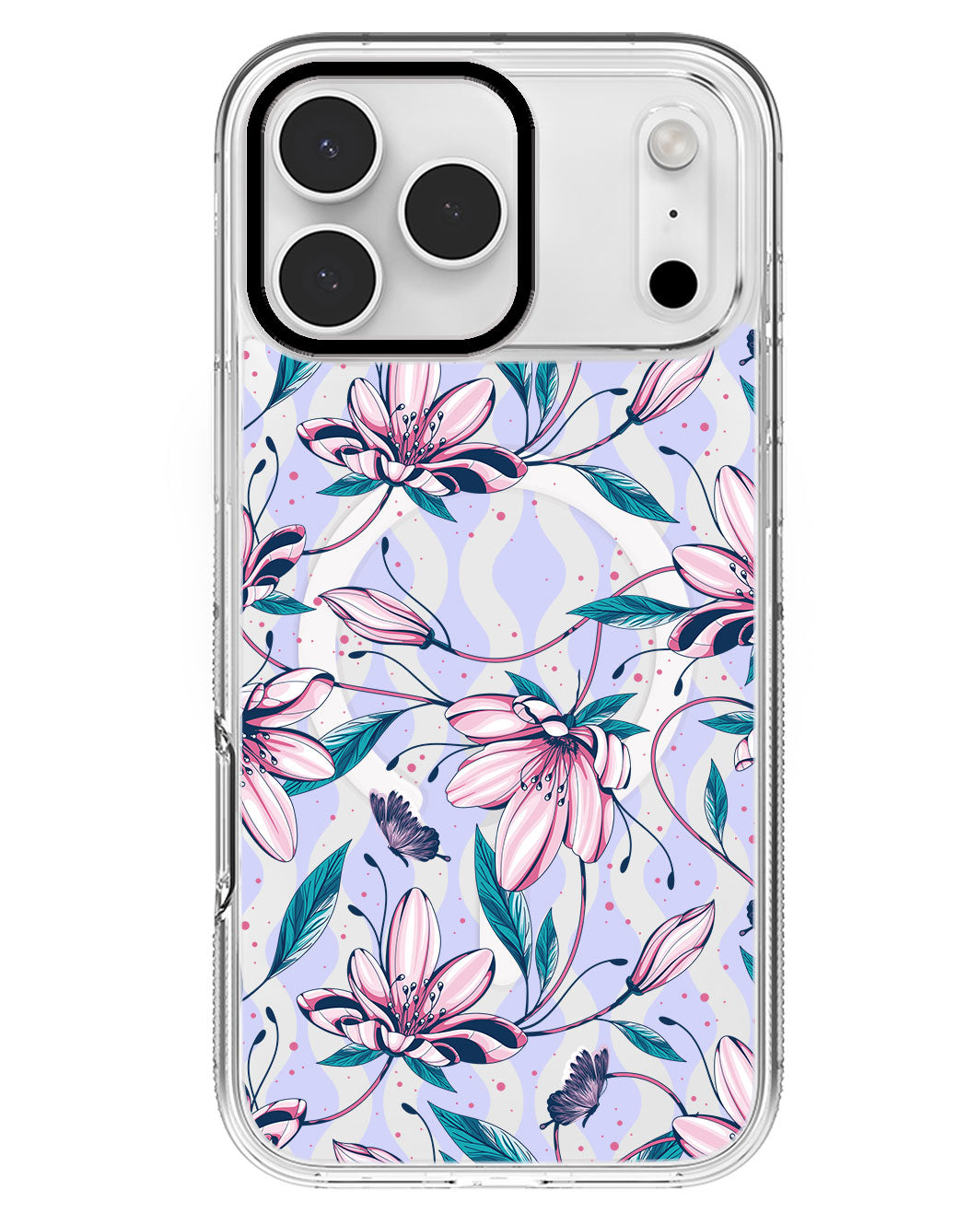 iPhone Rearguard MagSwap - Pink Tulip