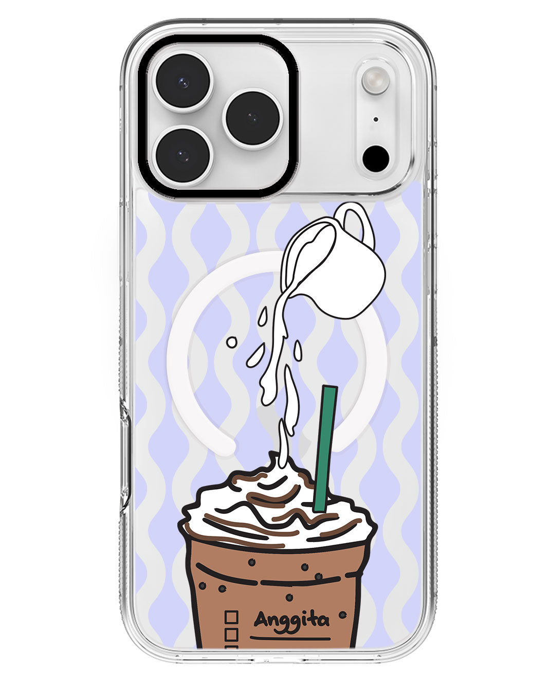 iPhone Rearguard MagSwap - Coffee Frappe